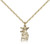 Gold Filled Guardian Angel Pendant, Gold Filled Lite Curb Chain, 1/2" x 1/4" Gold Filled Guardian Angel Pendant, Gold Filled Lite Curb Chain, 1/2" x 1/4"