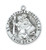 St. Christopher Round Sterling Silver Medal L420 St. Christopher Round Sterling Silver Medal L420