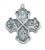 Four-Way Sterling Silver Catholic Saint Medal