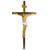 12" Walnut Crucifix Italian 79-00812