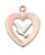 Confirmation Rose Gold Sterling Silver Two-Tone Dove JR787