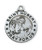 Sterling Silver St. Hubert Pendant L600HB