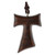 15"  Necklace with 1.5" Wood Tau Cross , SN01