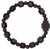 Rosary Bracelet with 10mm Hex Cut Wood Beads, RBS3E