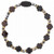 Rosary Bracelet with 8mm Wooden Cross Shaped Beads, RBS3G