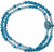 5 Decade Rosary Bracelet with 4mm Turquoise Beads, RBS70 5 Decade Rosary Bracelet with 4mm Turquoise Beads, RBS70