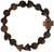 Jujube Wood Ebony 10mm Bead Rosary Bracelet RBS2K