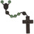 8mm Jade Bead Wood Rosary R4758