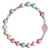 Rosary Bracelet Children Gemstone Rainbow 6mm RCB45