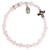 6mm Genuine Rose Quartz Bracelet RBS35