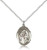 Sterling Silver Blessed Caroline Gerhardinger Pend, Lite Curb Chain, Medium Size Catholic Medal, 3/4" x 1/2" Sterling Silver Blessed Caroline Gerhardinger Pend, Lite Curb Chain, Medium Size Catholic Medal, 3/4" x 1/2"