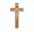 12" Walnut St. Benedict Crucifix, Antique Gold Corpus, Two-Sided Medallion JC5062L 12" Walnut St. Benedict Crucifix, Antique Gold Corpus, Two-Sided Medallion JC5062L