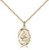 Gold Filled St. Gerard Pendant, Gold Filled Lite Curb Chain, 3/4" x 3/8" Gold Filled St. Gerard Pendant, Gold Filled Lite Curb Chain, 3/4" x 3/8"