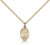 Gold Filled St. Dorothy Pendant, Gold Filled Lite Curb Chain, Small Size Catholic Medal, 1/2" x 1/4" Gold Filled St. Dorothy Pendant, Gold Filled Lite Curb Chain, Small Size Catholic Medal, 1/2" x 1/4"