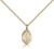 Gold Filled St. Victor of Marseilles Pendant, Gold Filled Lite Curb Chain, Small Size Catholic Medal, 1/2" x 1/4" Gold Filled St. Victor of Marseilles Pendant, Gold Filled Lite Curb Chain, Small Size Catholic Medal, 1/2" x 1/4"