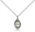 Sterling Silver St. John Chrysostom Pendant, SS Lite Curb Chain, Small Size Catholic Medal, 1/2" x 1/4" Sterling Silver St. John Chrysostom Pendant, SS Lite Curb Chain, Small Size Catholic Medal, 1/2" x 1/4"