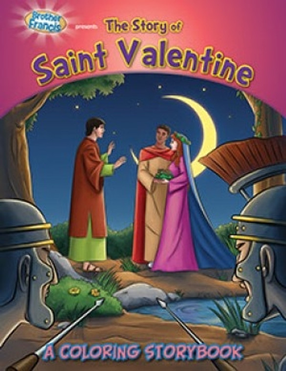 Coloring Storybook - The Story of Saint Valentine