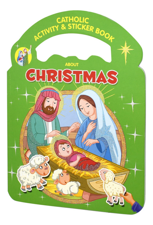 Catholic Activity & Sticker Book About Christmas 886