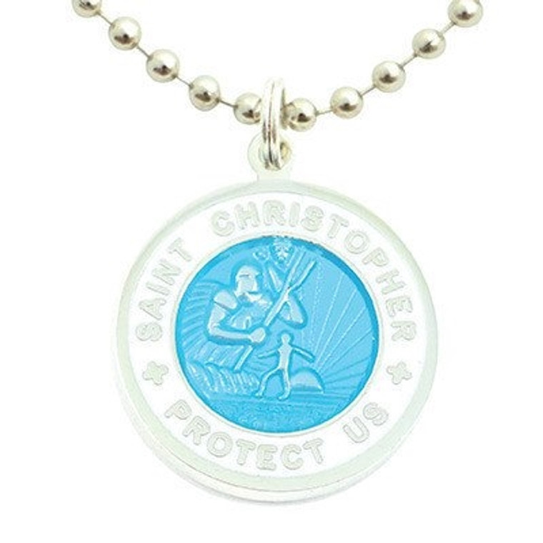 St. Christopher/Surfer Medal, 1.9cm