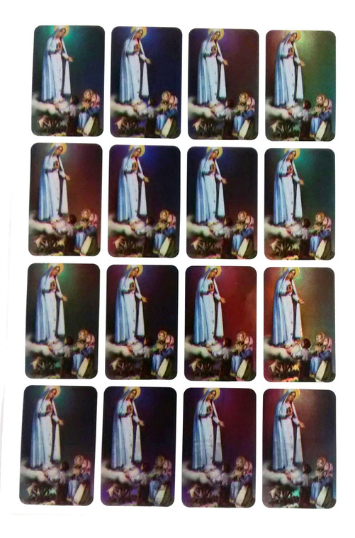 Our Lady of Fatima Sticker Sheet