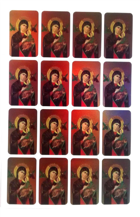 Our Lady of Perpetual Help Sticker Sheet