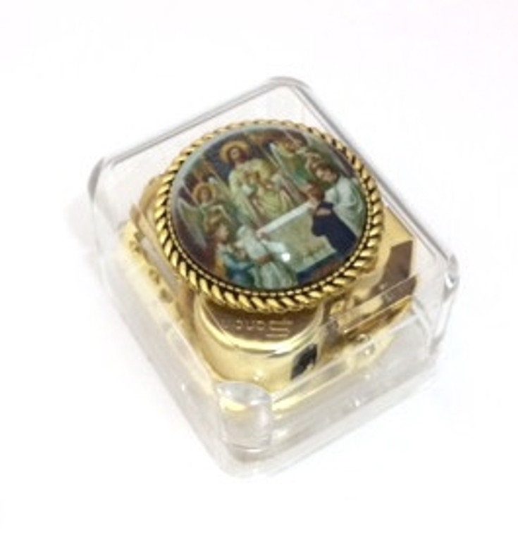 First Communion Traditional Music Box HC-004