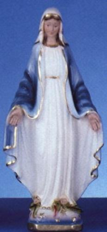 Our Lady of Grace - 12" Italian Plaster, Catholic Statue