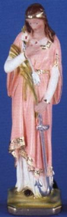 St. Philomena - 12" Italian Plaster, Catholic Saint Statue