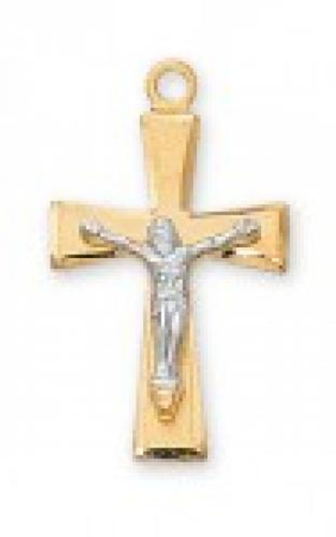 Two Tone Maltese Crucifix