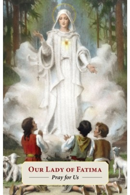 Our Lady of Fatima Bi-fold Prayer Card