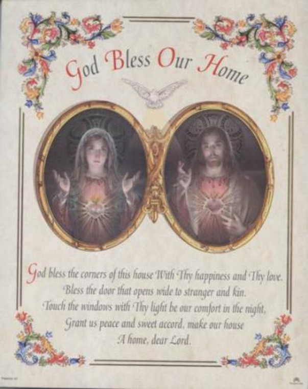 God Bless Our Home Print