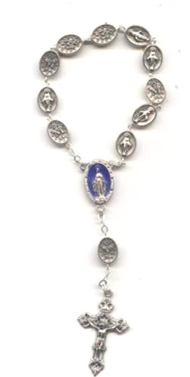 Miraculous Medal One Decade Finger Rosary