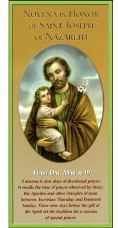 Novena in Honor of Saint Joseph of Nazareth