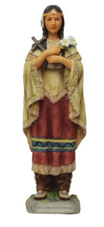 St. Kateri Tekakwitha 8" Statue