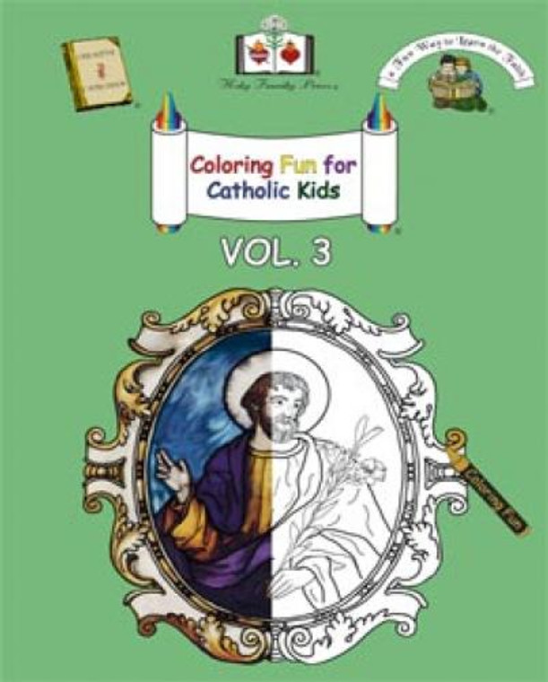 Coloring Fun for Catholic Kids Vol. 3