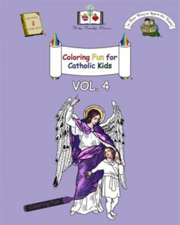Coloring Fun for Catholic Kids Vol. 4
