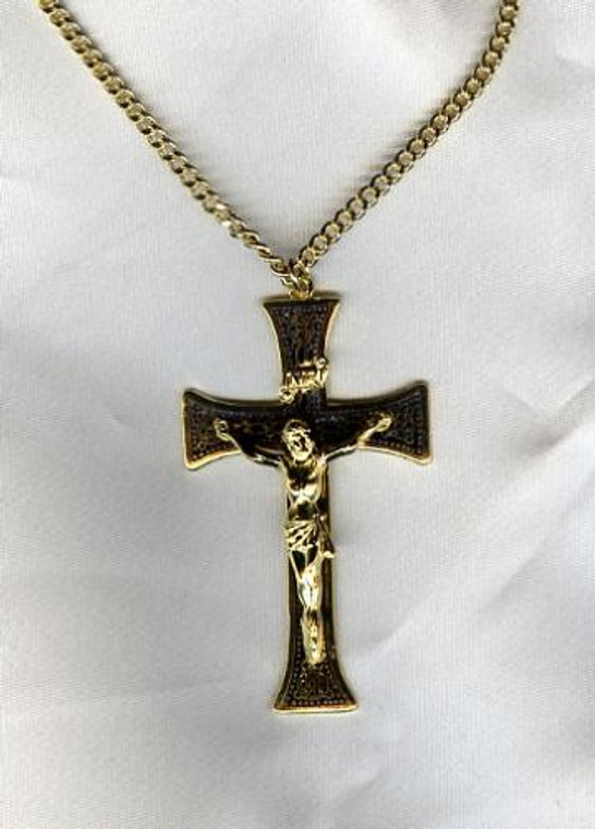 5.2cm 22KT Gold Filled or Sterling Silver Crucifix