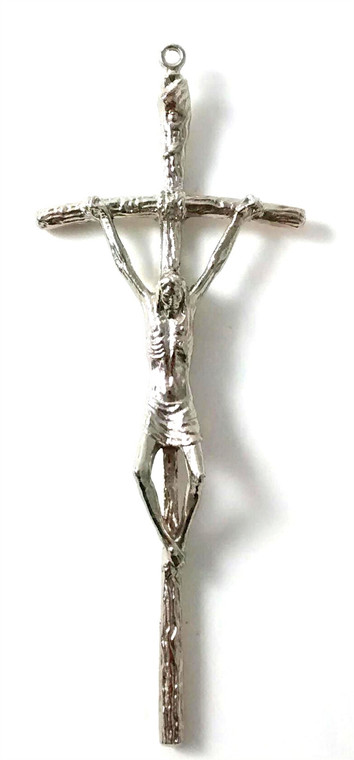 4" and 5" Papal Crucifix