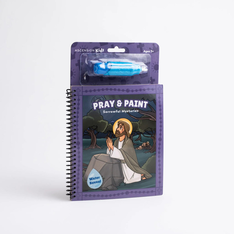 Pray and Paint: Sorrowful Mysteries of the Rosary Water Reveal