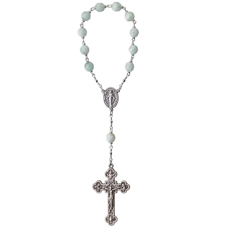 7mm Amazonite One Decade Rosary, R717