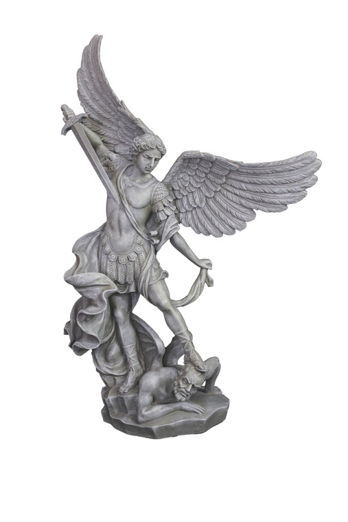 St. Michael Statue in Stone Finish 14.5" SR-71543-ST