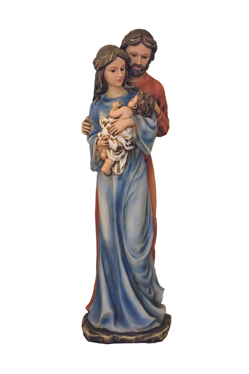 Holy Family Statue in Color 16" SRA-HF16C