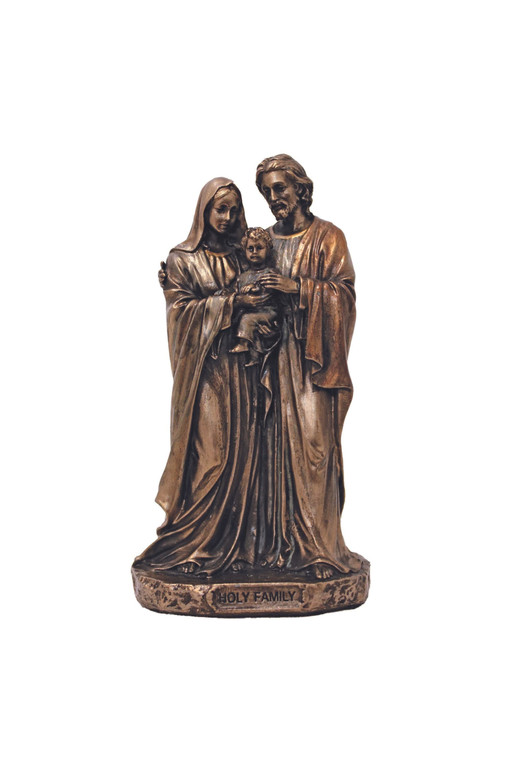 Holy Family Statue in Cold Cast Bronze 3.5" SR-77715