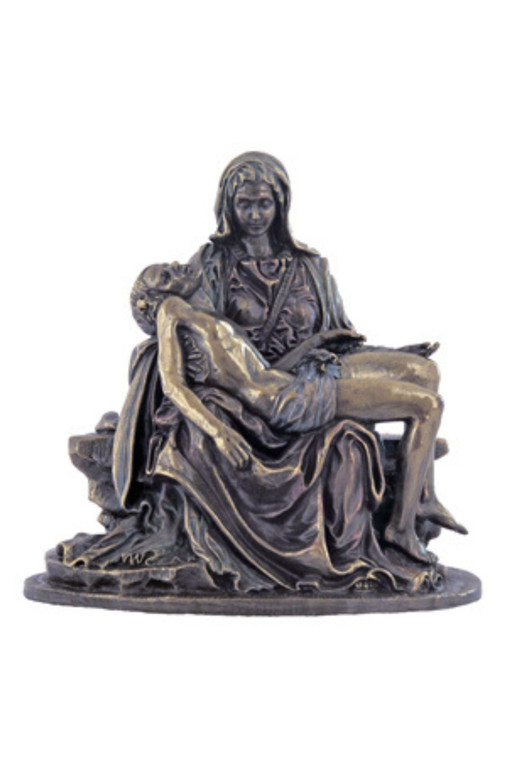 Pieta Statue in Cold Cast Bronze 5.75" SR-75547