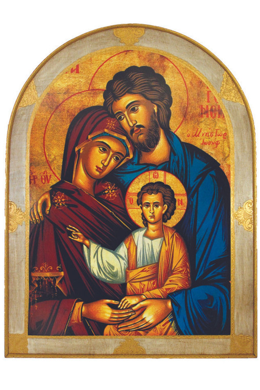 Holy Family Icon Florentine Plaque 23x31" L-2516-HF