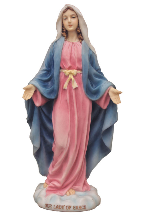 Lady of Grace Statue in Color 10" SR-76748-C