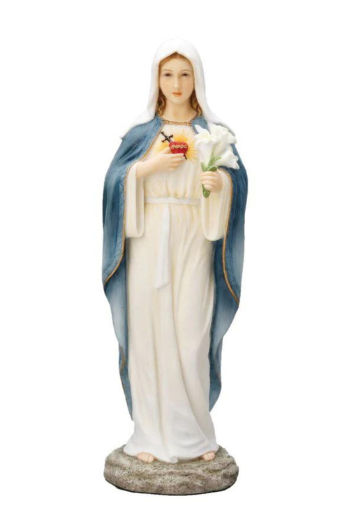 Immaculate Heart of Mary Statue in Color 8" SR-77795-C