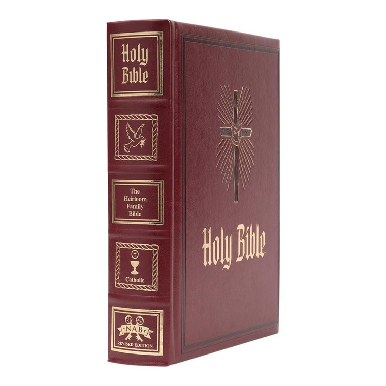 Fireside Catholic Family Heirloom Edition Bible NABRE (Burgundy)