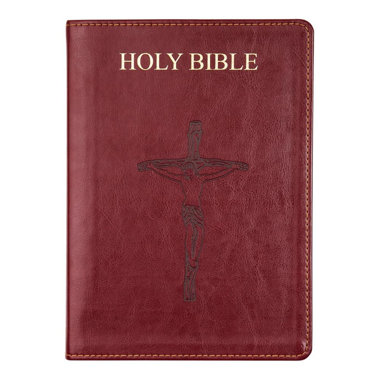 Fireside Catholic Companion Edition Librosario Large Print NABRE (Burgundy)