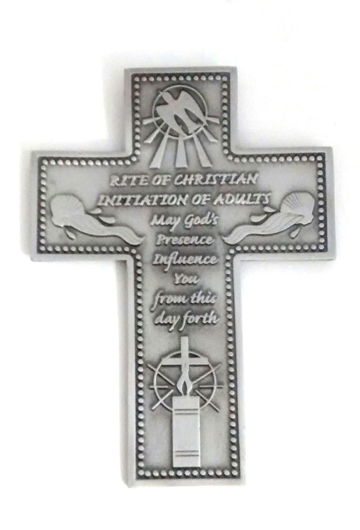 RCIA Pewter Wall Cross SH322